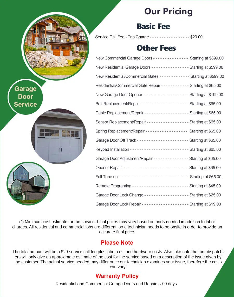 Quality Garage Door Mission Viejo, CA 949-381-2491